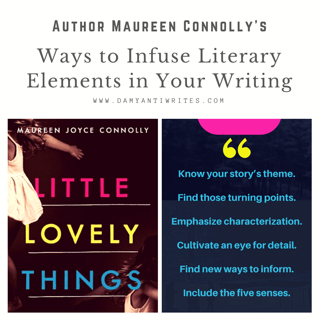 Have you thought of adding literary elements to genre fiction? Do you have any tips you’d like to share? Do you have questions for Maureen?